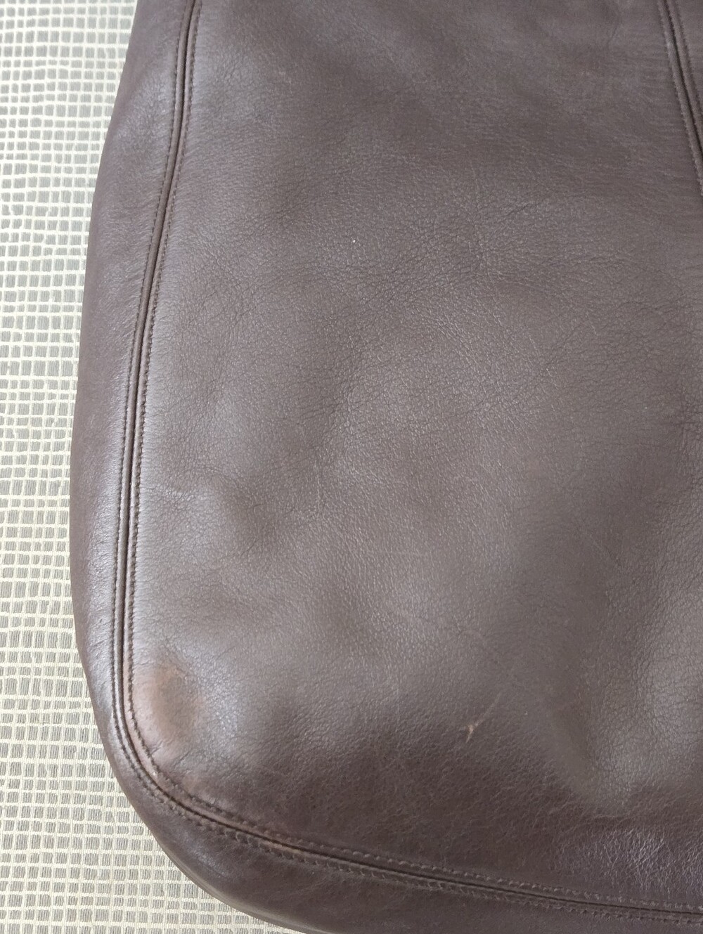 Coach 4177 Flatiron Mahogany Brown Hobo Bag Purse Vintage Leather Distressed - Picture 11 of 16